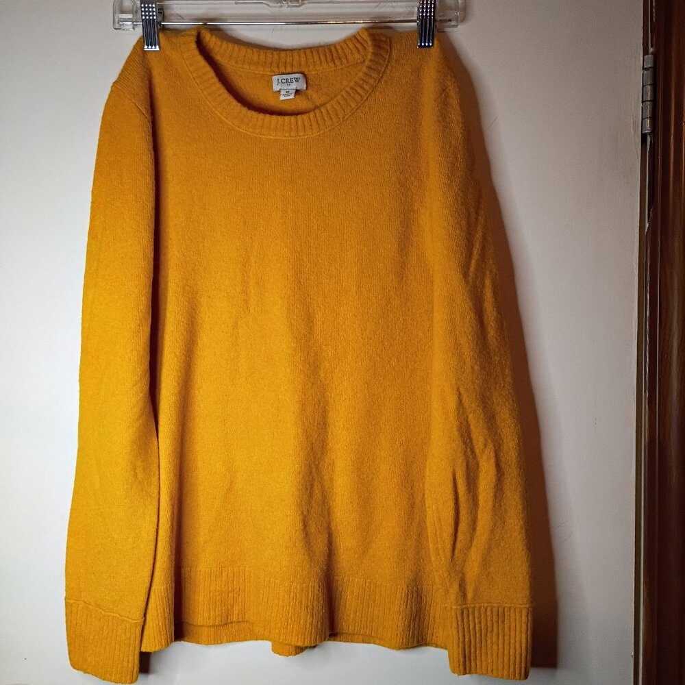 J. Crew Mustard Yellow Sweatshirt